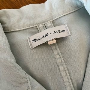 Madewell x As Ever Collab Mint Jumpsuit